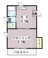 東京都小平市小川東町(マンション)の賃貸物件の間取り