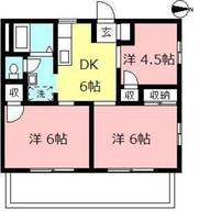 ハイツカネワの間取り