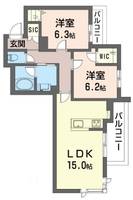 物件の間取り画像