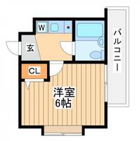 神奈川県相模原市中央区氷川町(マンション)の賃貸物件の間取り