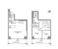東京都新宿区西新宿8(マンション)の賃貸物件の間取り