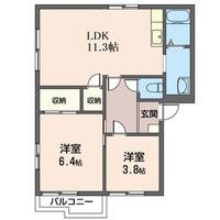 物件の間取り画像