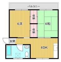 物件の間取り画像