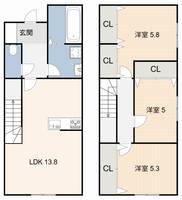 物件の間取り画像