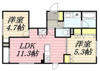 物件の間取り画像
