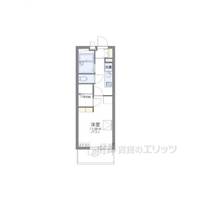 レオパレス奥畑の間取り