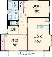 物件の間取り画像