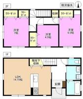 物件の間取り画像