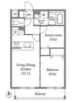 物件の間取り画像