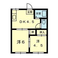 未来ハイツIIの間取り