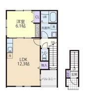 物件の間取り画像