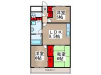 グリーンヒルハイツの間取り