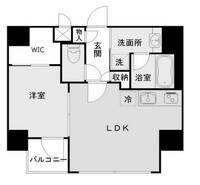 東京都中央区月島2(マンション)の賃貸物件の間取り