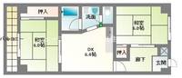丸信リバーサイドコーポ1の間取り