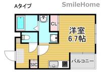 Puerto de la musicaの間取り