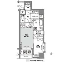 コンフォリア芝公園の間取り
