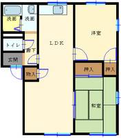 物件の間取り画像
