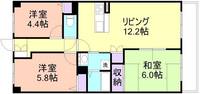物件の間取り画像