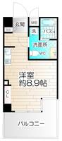 兵庫県神戸市垂水区名谷町字室山(マンション)の賃貸物件の間取り