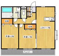 物件の間取り画像