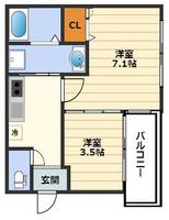 リトルフラワーの間取り