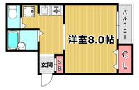 ハイツリリーフの間取り