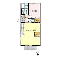 アムールヒルズ Bの間取り