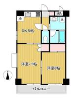 Brio Teracce南仙台IIの間取り