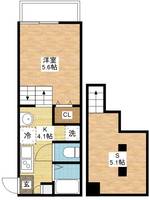 長崎県長崎市若葉町(アパート)の賃貸物件の間取り