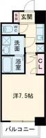 S-RESIDENCE堺浜寺broadの間取り