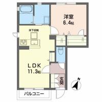 メゾン・リュウキンカの間取り