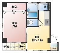 フジヤビルの間取り