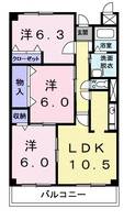 物件の間取り画像