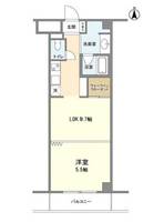 東京都港区三田1(マンション)の賃貸物件の間取り