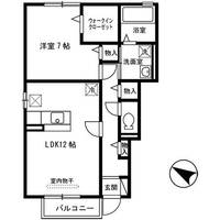 物件の間取り画像