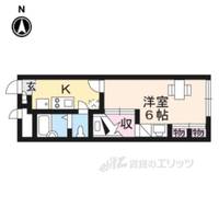 レオパレス八条の間取り