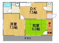 東京都あきる野市草花(一戸建)の賃貸物件の間取り