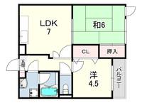 物件の間取り画像
