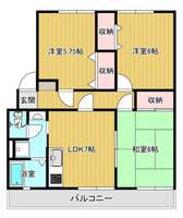 物件の間取り画像