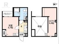 大阪府東大阪市大蓮東2(アパート)の賃貸物件の間取り