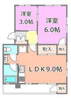 千葉県千葉市中央区弁天1(マンション)の賃貸物件の間取り