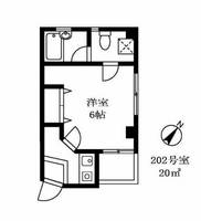 東京都品川区大崎4(マンション)の賃貸物件の間取り