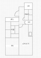 神野マンションIIの間取り