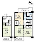 物件の間取り画像