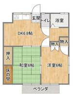 SSハイツ 郷ケ丘の間取り