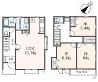 物件の間取り画像