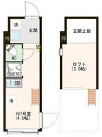東京都練馬区田柄5(アパート)の賃貸物件の間取り