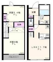 物件の間取り画像