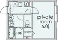 東京都豊島区雑司が谷1(アパート)の賃貸物件の間取り