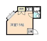 大阪府枚方市牧野阪1(マンション)の賃貸物件の間取り